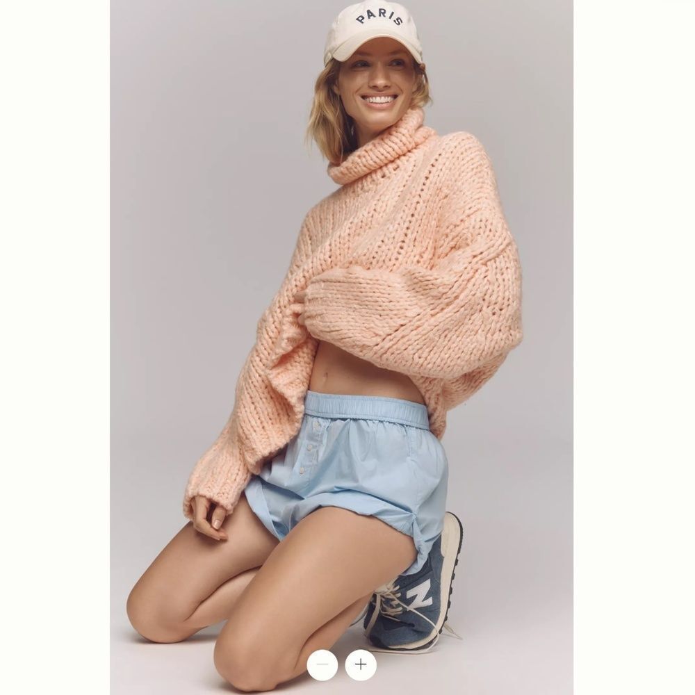 By Anthropologie Chunky Turtleneck Sweater